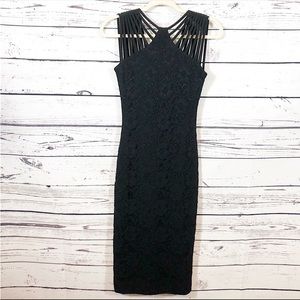 Dress the population gwen midi dress